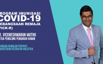 Program Imunisasi COVID-19 Kebangsaan Remaja (PICK) Dr. Vickneshwaran Muthu